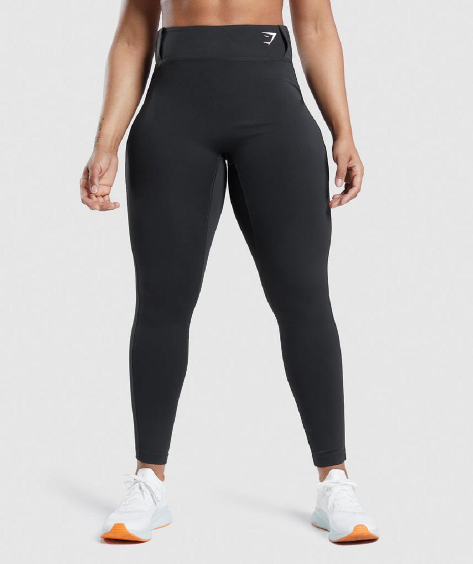 Gymshark Sport Ženske Tajice Crne | HR 4053AHK